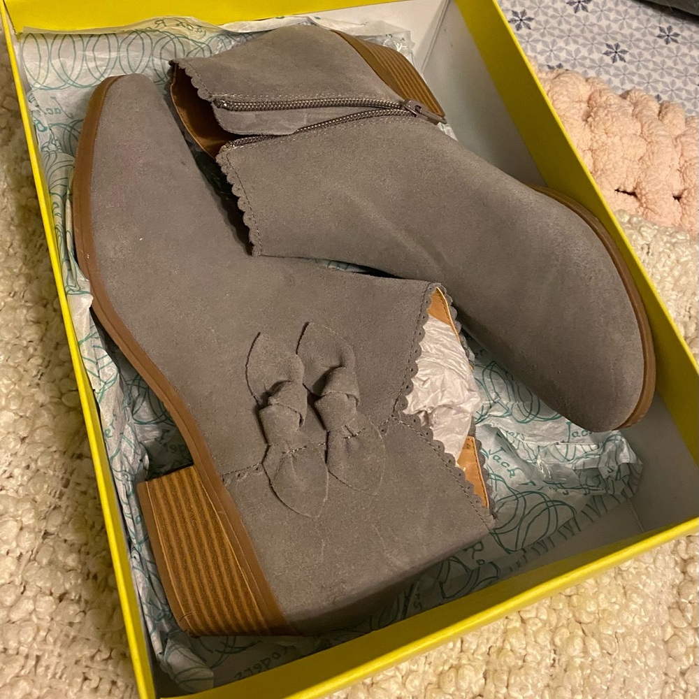 Jack Rogers Suede booties